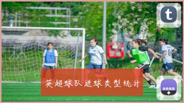 英超球队进球类型统计