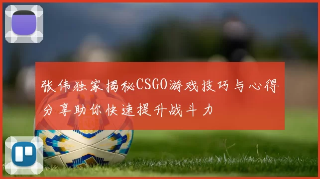 张伟独家揭秘CSGO游戏技巧与心得分享助你快速提升战斗力